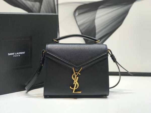 YSL Cassandra Mini Top handle Bag - Image 9