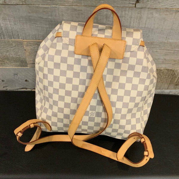 LV Sperone Damier Azur Backpack