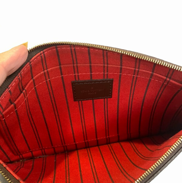 LV Damier Ebene Neverfull Pouchette - Image 2