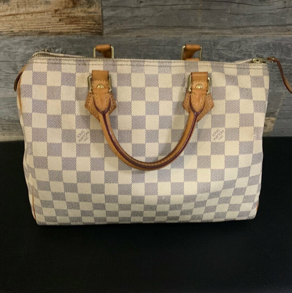 LV Speedy 30 Damier Azur - Image 5