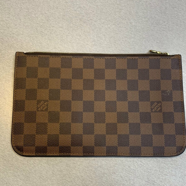 LV Damier Ebene Neverfull Pouchette