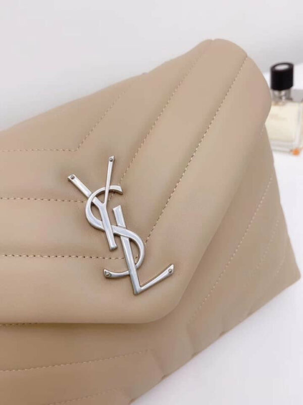 YSL College Small Quilted Leather Bag - Image 3