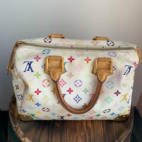 LV Multicolor Monogram Speedy 30