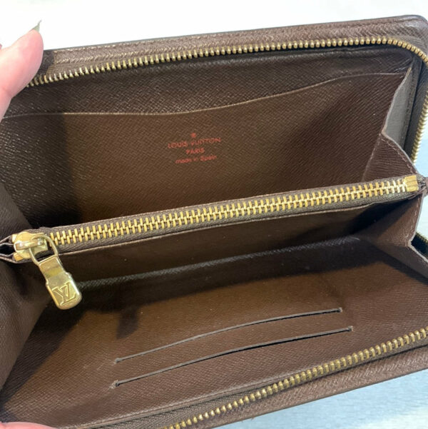 LV Damier Ebene Zip Around Wallet - Image 2