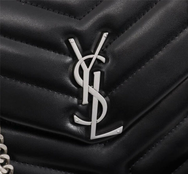 YSL College Medium Quilted Leather Bag - Image 4