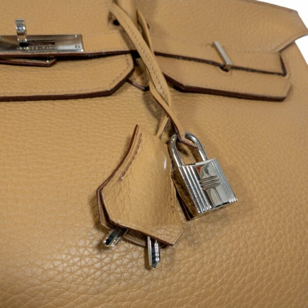 Hermès Tabac Camel Birkin 40 - Image 8