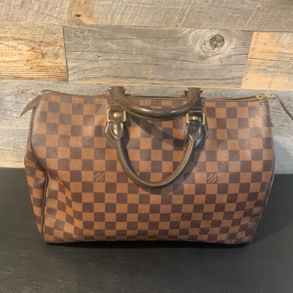 LV Speedy 35 Damier Ebene Bag