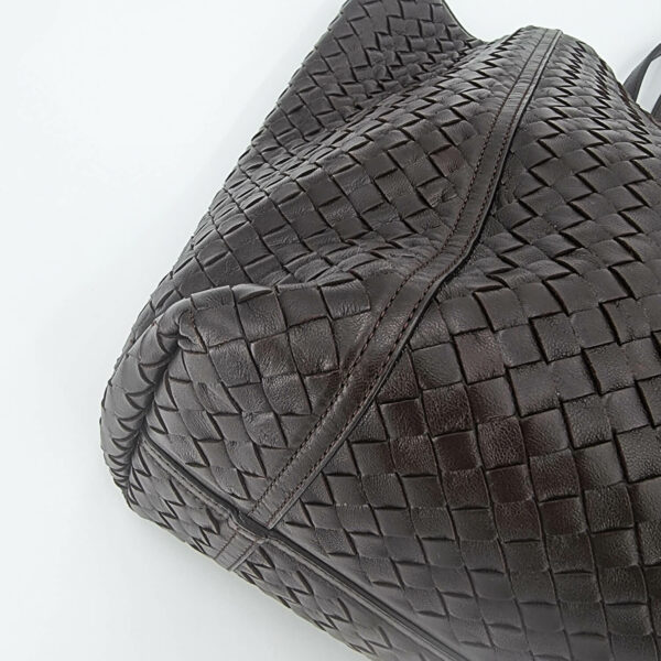 Bottega Veneta Intrecciato Tote in Brown - Image 6