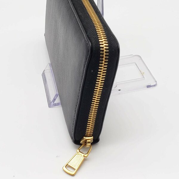 YSL Yves Saint Laurent Zippy Black Wallet - Image 9