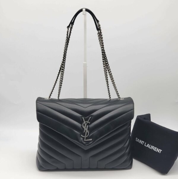 Yves Saint Laurent YSL Medium LouLou Matelasse Shoulder Bag - Image 16