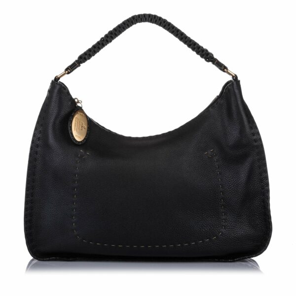 Fendi Selleria Leather Shoulder Bag (SHG-14721)