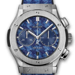 Hublot Classic Fusion Chronograph Italia Independent Pieds De Poule Titanium 521.nx.2710.nr.iti18